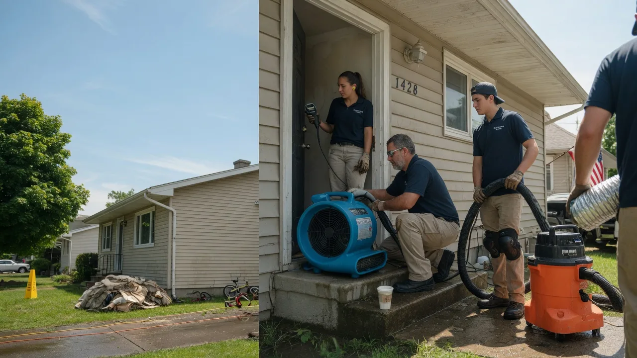Water Damage Restoration in Pipersville, PA near me